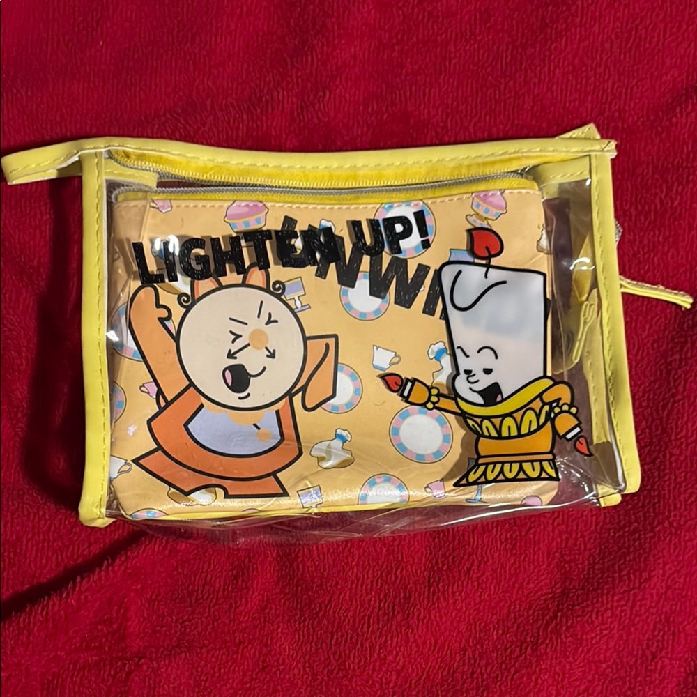 Disney Light Up Cosmetic Bag - Yellow